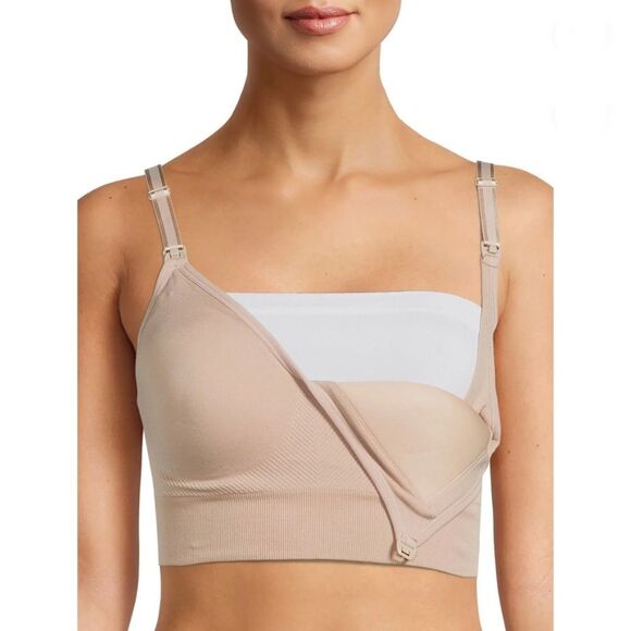 Woman’s Destination Maternity Nursing Bra, 2-Pack Size L - Picture 6 of 7